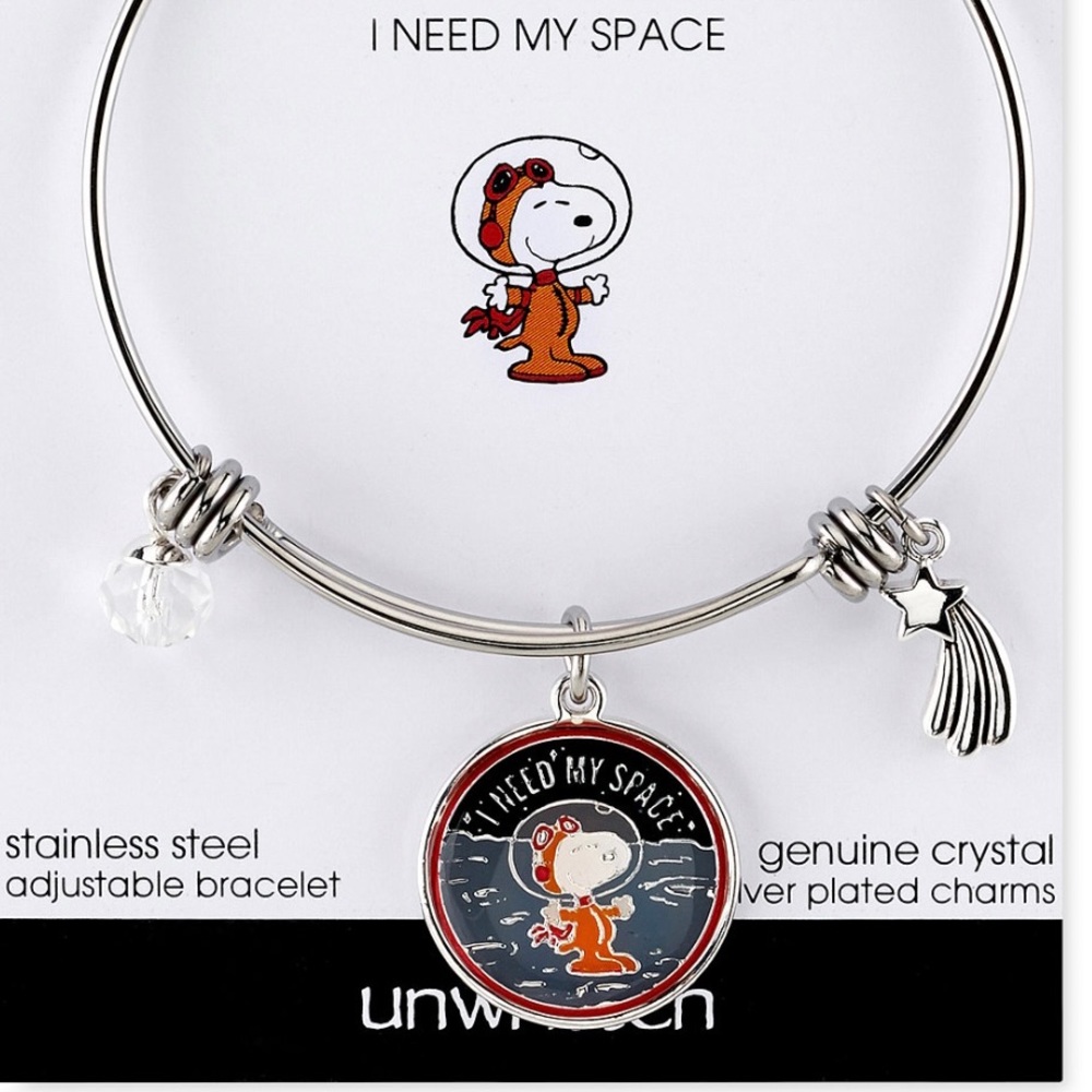 Peanuts I need my space bracelet